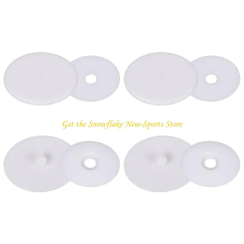 Running Accessories: 4PC Race Number Holder Clips - Sports Bib Fasteners For Competitions / Rungear