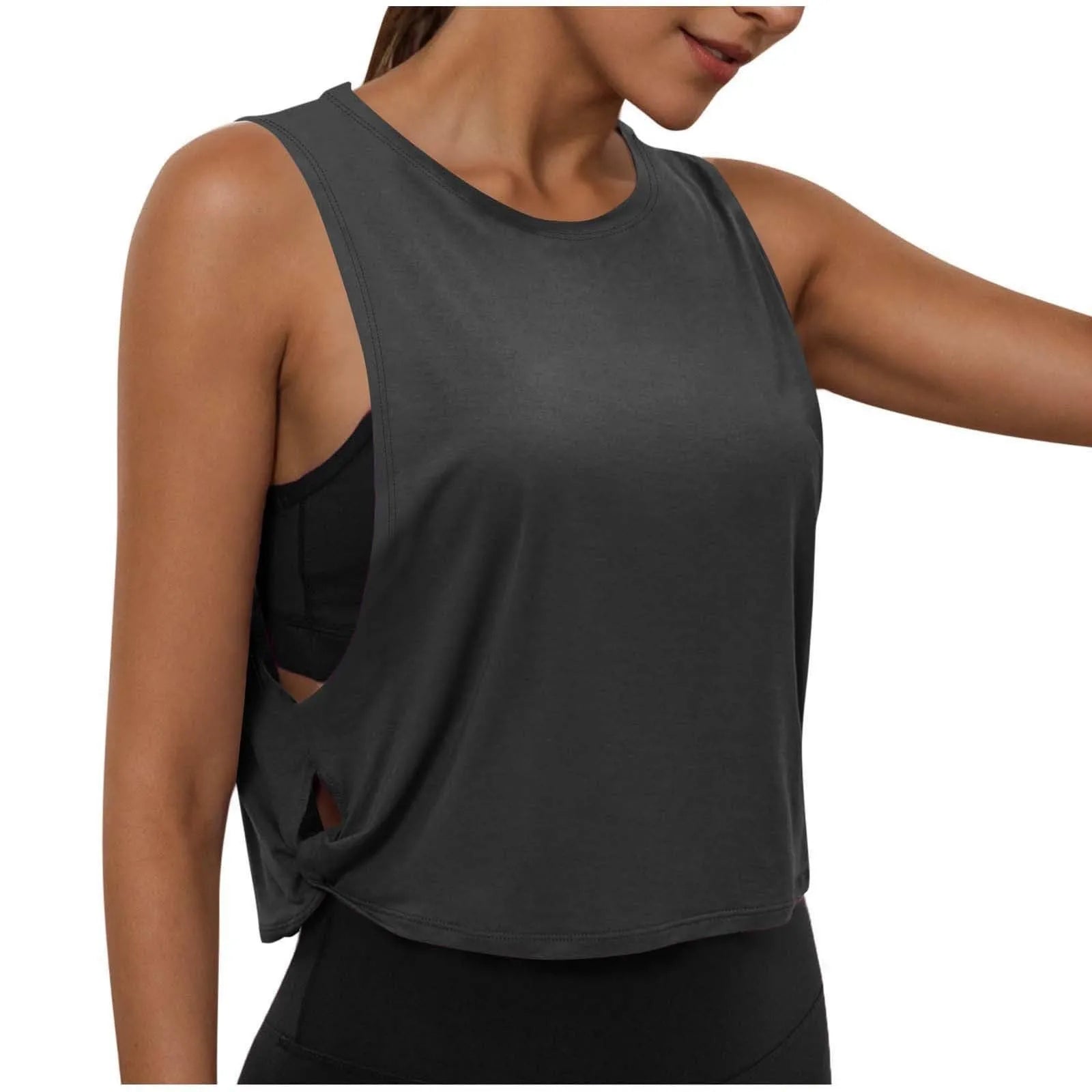 Women's Running Apparel: Sleeveless, Breathable, Cover-Up Tank Top / Rungear