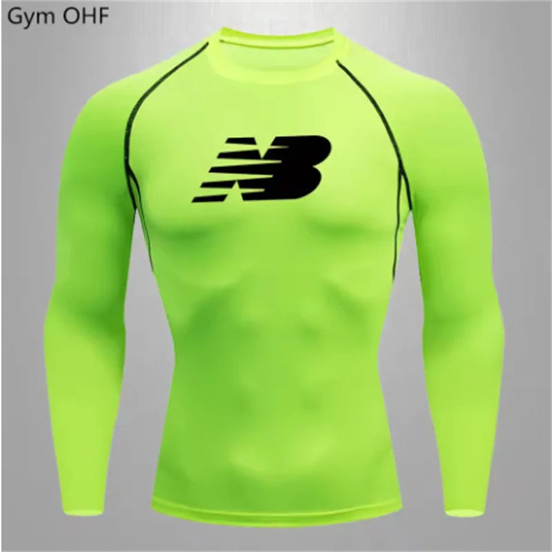 Men's Comfortable Breathable Quick Dry Slim Fit T Shirt for Outdoor Sports