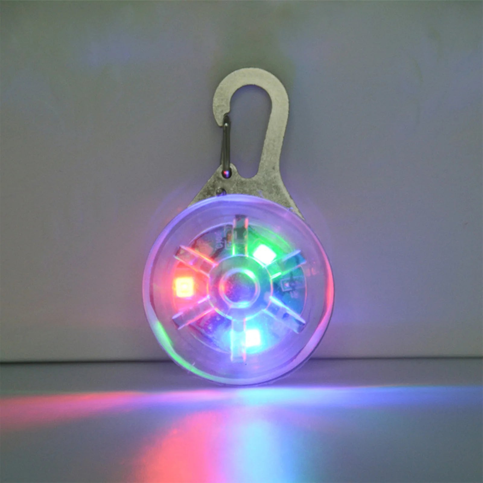Dog Gear Accessories: LED Glow Dog Collar Pendant Light Up for Night Safety Walking / Rungear
