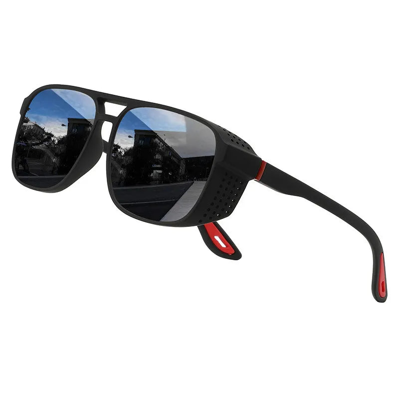 Sunglasses Running Gear: Unisex, Polarized Square Sunglasses for Outdoor Fishing Riding, Running Travel / Rungear