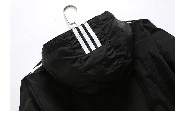 Running Apparel For Summer: Lightweight, Sun-Protective, Hooded Sports Thin Jacket / Rungear