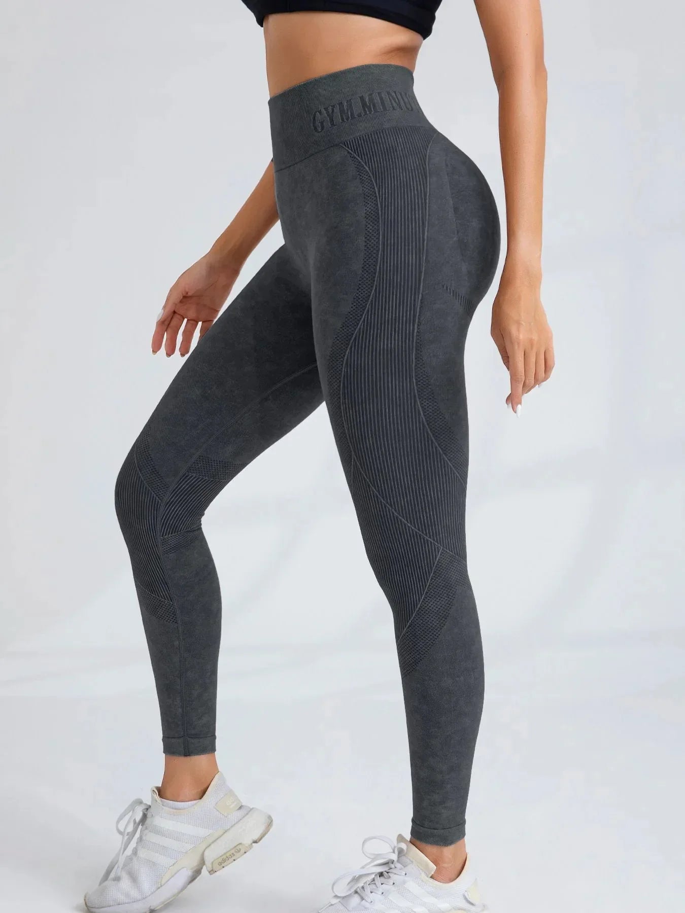 Women's Activewear Apparel: Seamless High Waist Pants Hip Lifting Outdoor Sports Tight Waist Pants / Rungear