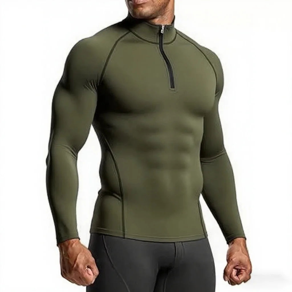 Men Long Sleeve Compression Sportswear Shirts