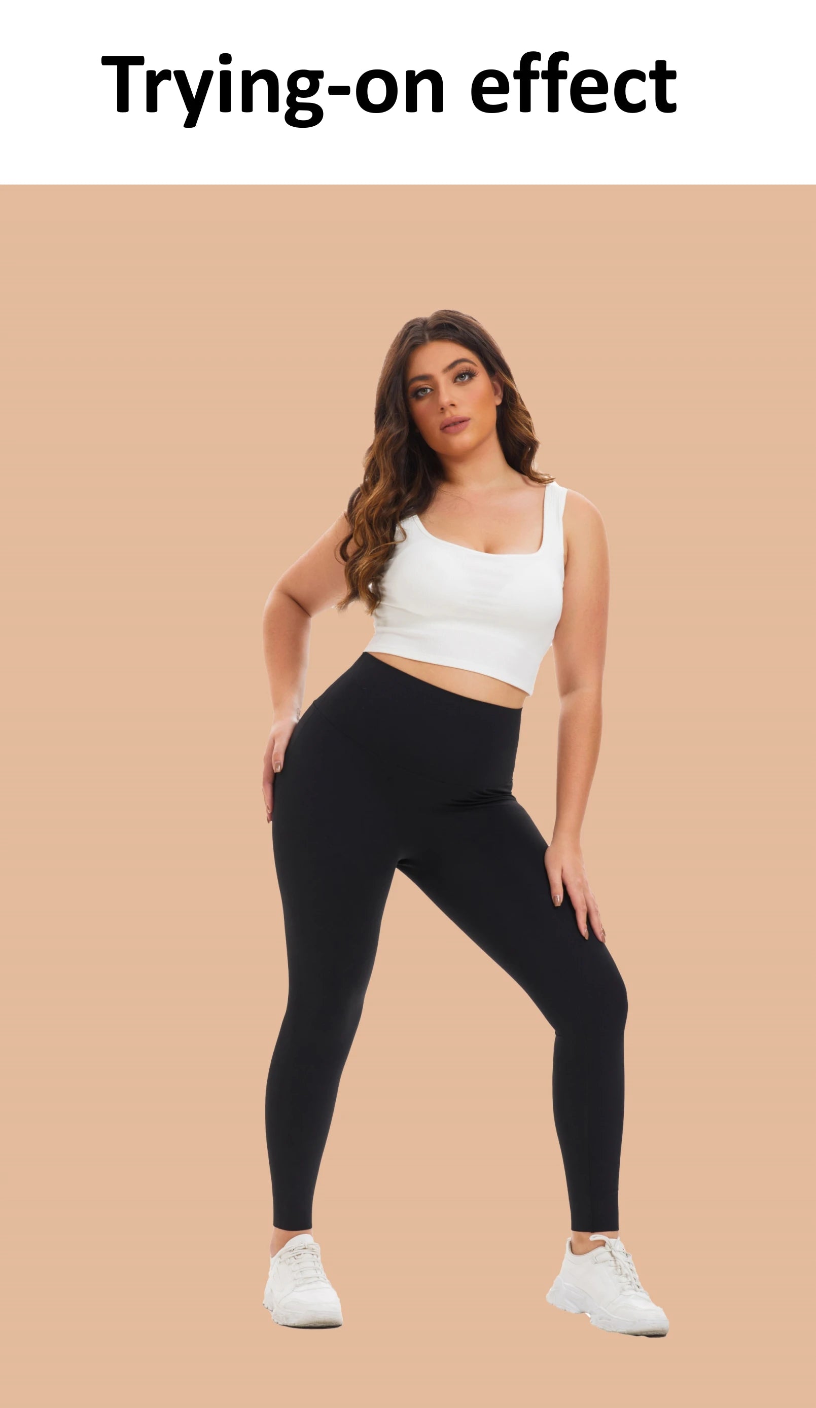 Women's Compression Apparel: Seamless High Rise, Slim-Fit, Lifting Workout Leggings / Rungear