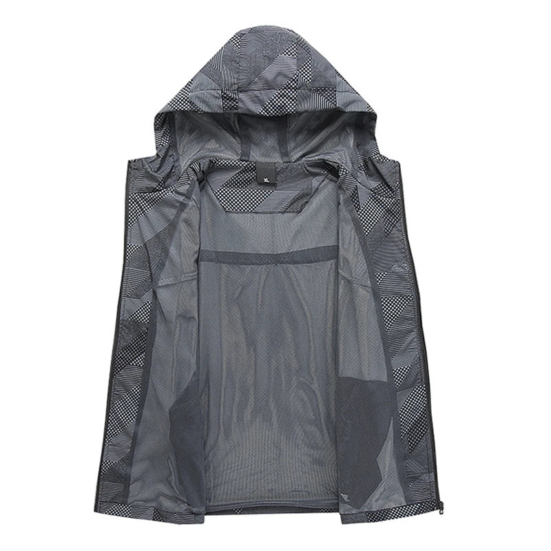Men's Jacket Apparel: DIRTFOX Windproof Light Jacket For Mountain, Hiking, Walking / Rungear