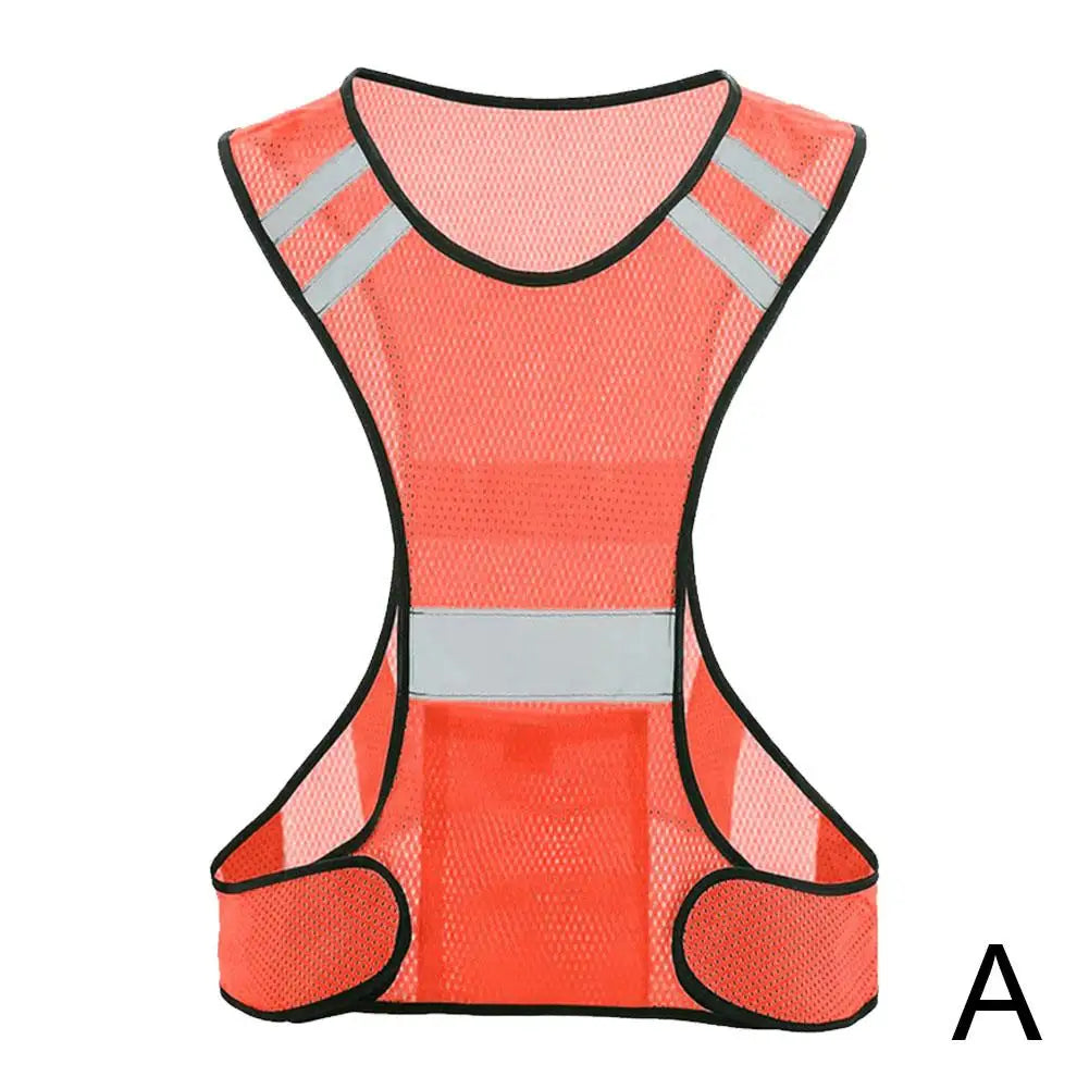 New Night Reflective Walking Running Hiking Safety Vest for Men Women Children