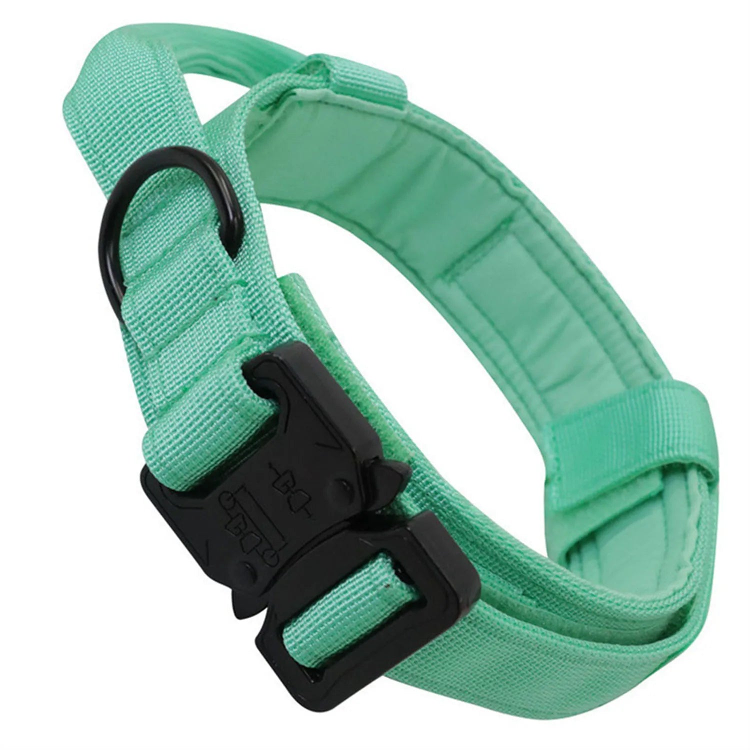 Reflective Dog Collars: Adjustable, Reflective, Quick Release, Nylon Training Dog Collar With Handle / Rungear