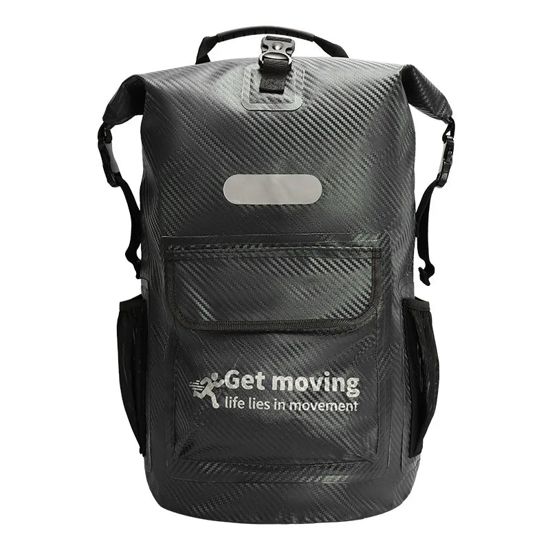 Waterproof Trail Bags: 25L Dry Storage Bag Backpack for Outdoor Sports, Hiking, Trekking / Rungear