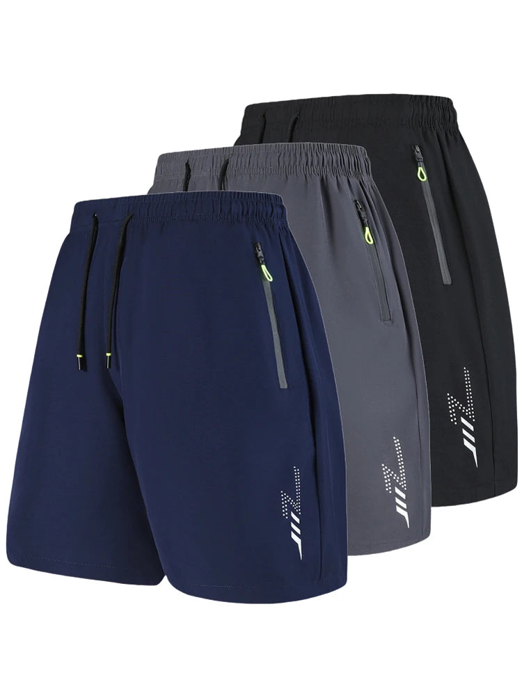 Men's Quick-Dry Apparel: Breathable, Casual, Elastic Fitness, Running Shorts / Rungear