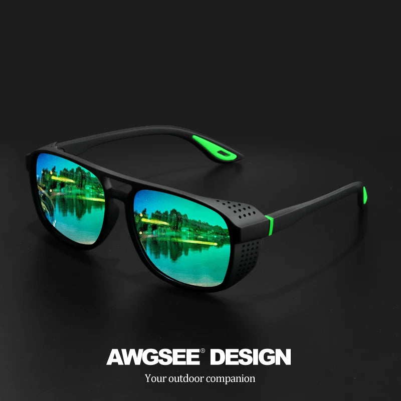 Running Sunglasses Gear: Polarized, Windproof UV400 Sports Sunglasses for Hiking, Outdoor Enthusiasts / Rungear