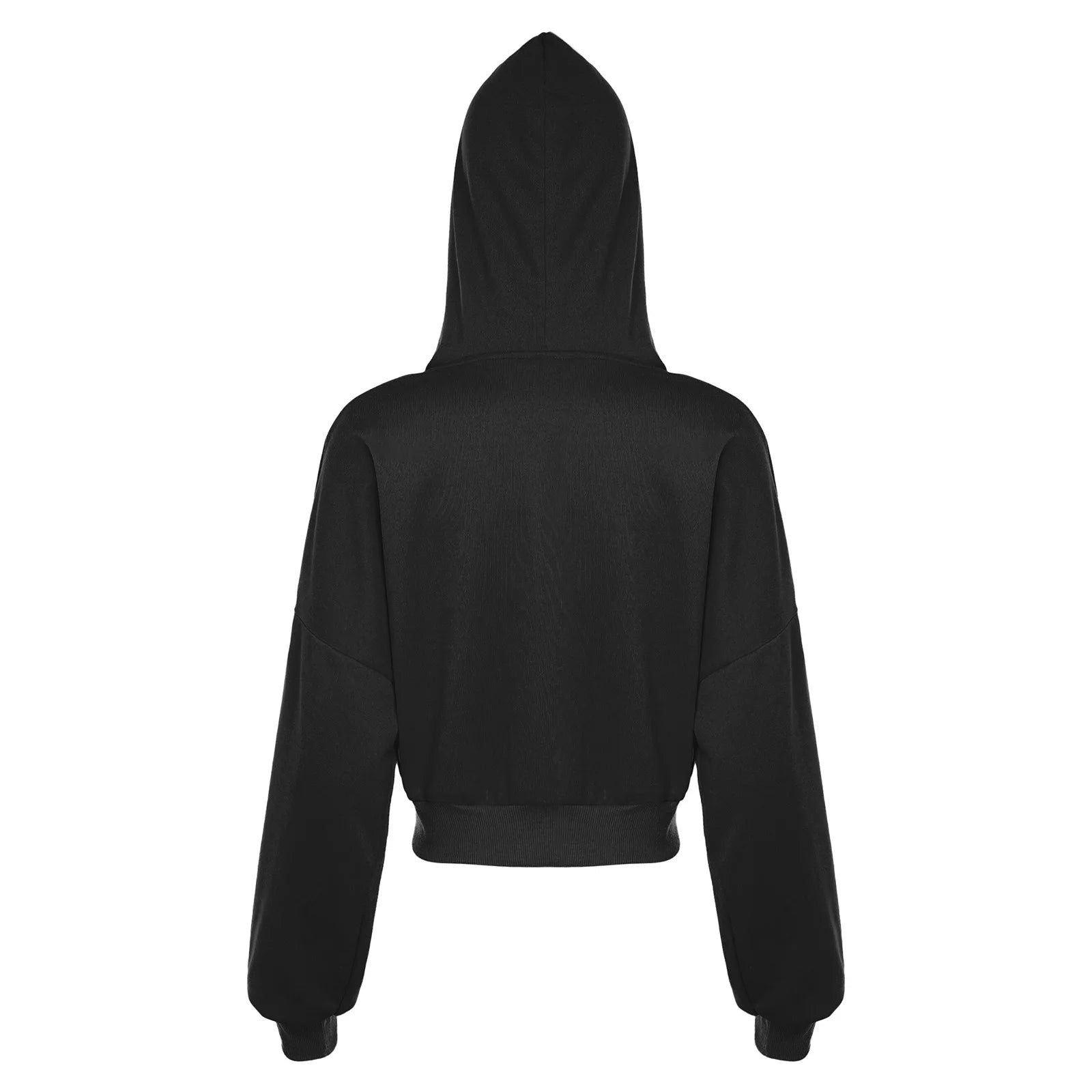 Womens Sports Tops Workout Running Clothing Adults Soft Long Sleeve Drawstring Hooded Jacket Zipper Loose Sweatshirt Outerwear