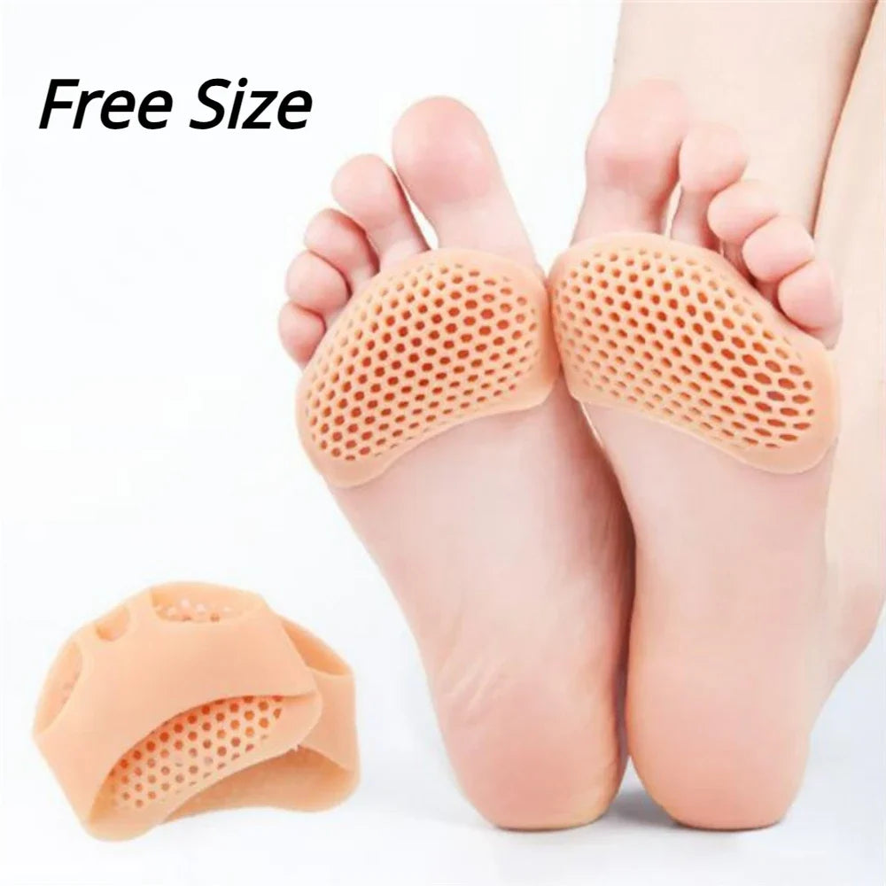 Foot Recovery Accessories: Metatarsal Pads Forefoot Pads, Anti Slip Shock Resistance Pressure Reduction Thickened Foot Protectors / Rungear