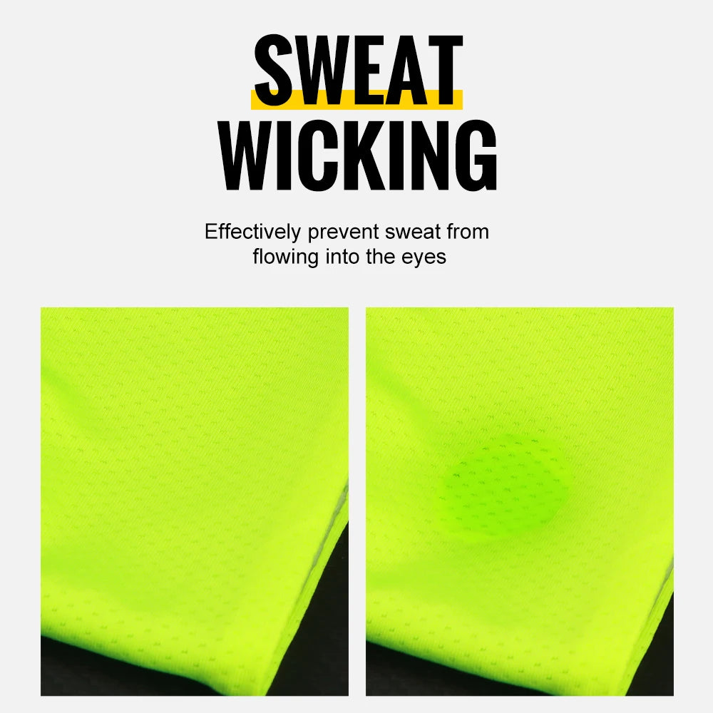 Moisture-Wicking Hat Accessories: WRELS Sports Moisture Absorbing Workout Headband for Running Cycling / Rungear
