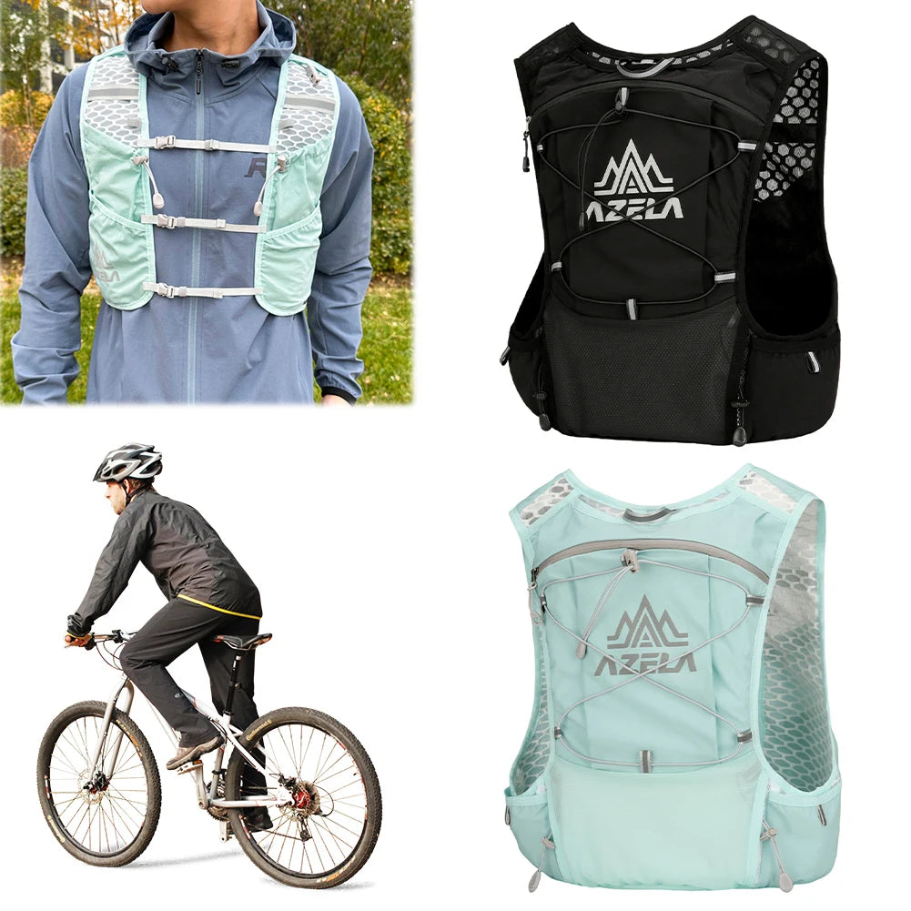 Lightweight Running Vest Breathable Water Bladder Running Backpack