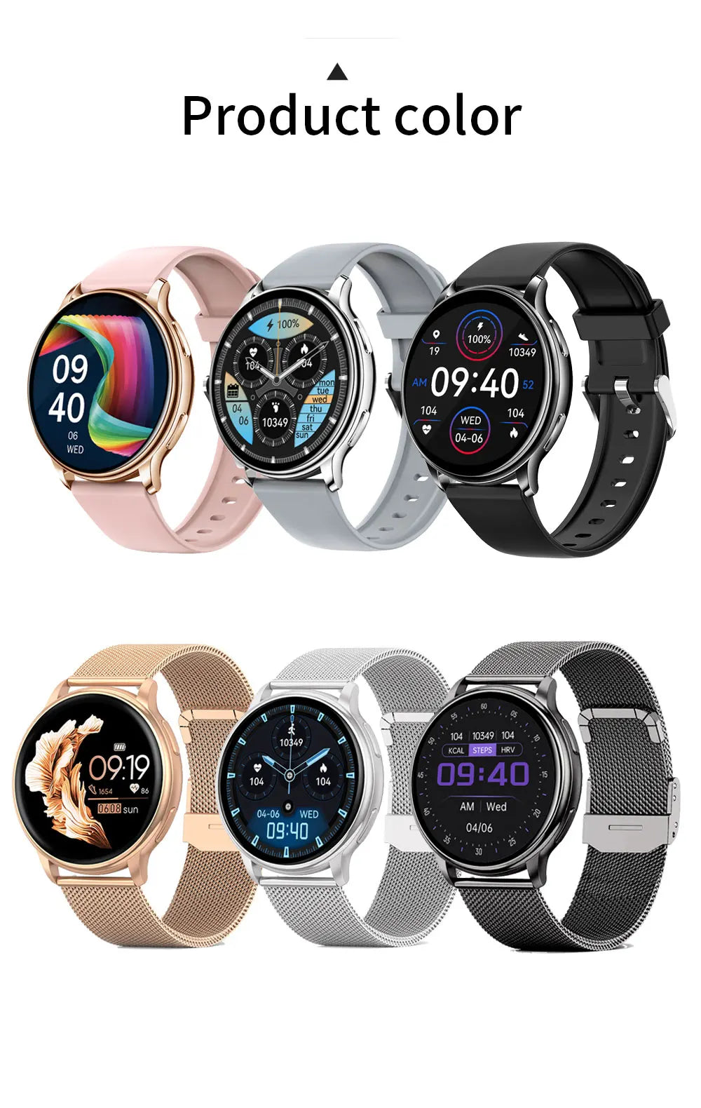 Rungear Tech Accessories: MEVADEN Bluetooth Smart Watch, Custom Dial Fitness Tracker For Android IOS Y22 / Rungear