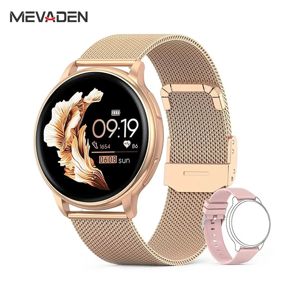 Rungear Tech Accessories: MEVADEN Bluetooth Smart Watch, Custom Dial Fitness Tracker For Android IOS Y22 / Rungear
