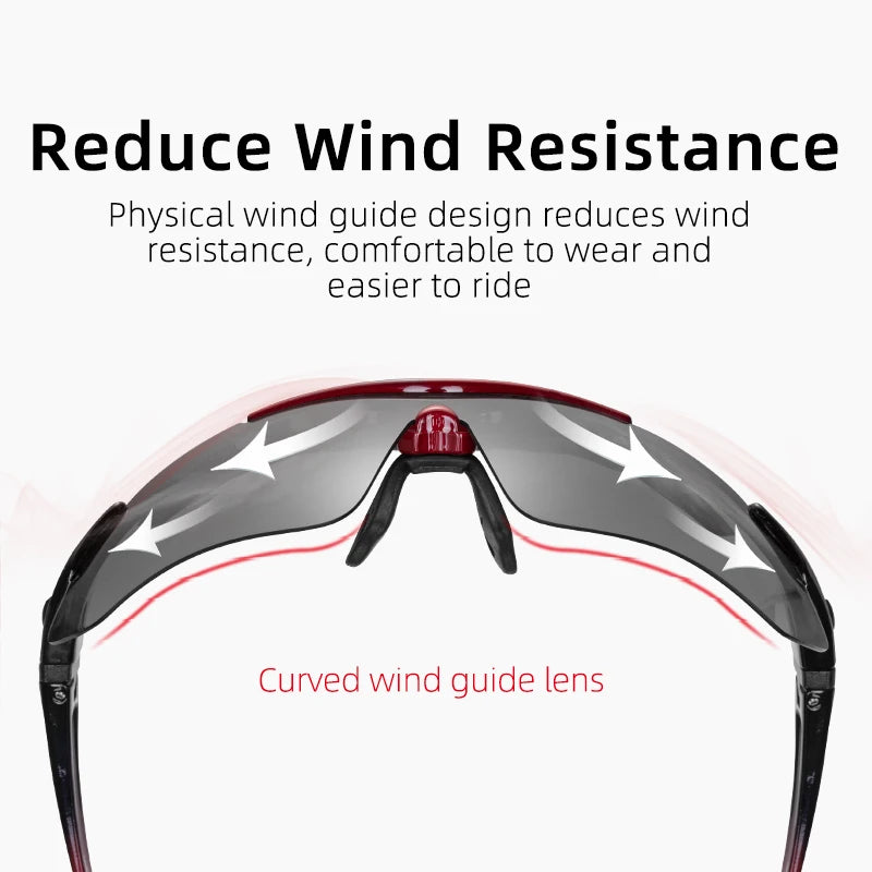 Running Sunglasses Gear: ROCKBROS Polarized, Outdoor Sports Sunglasses Eyewear / Rungear