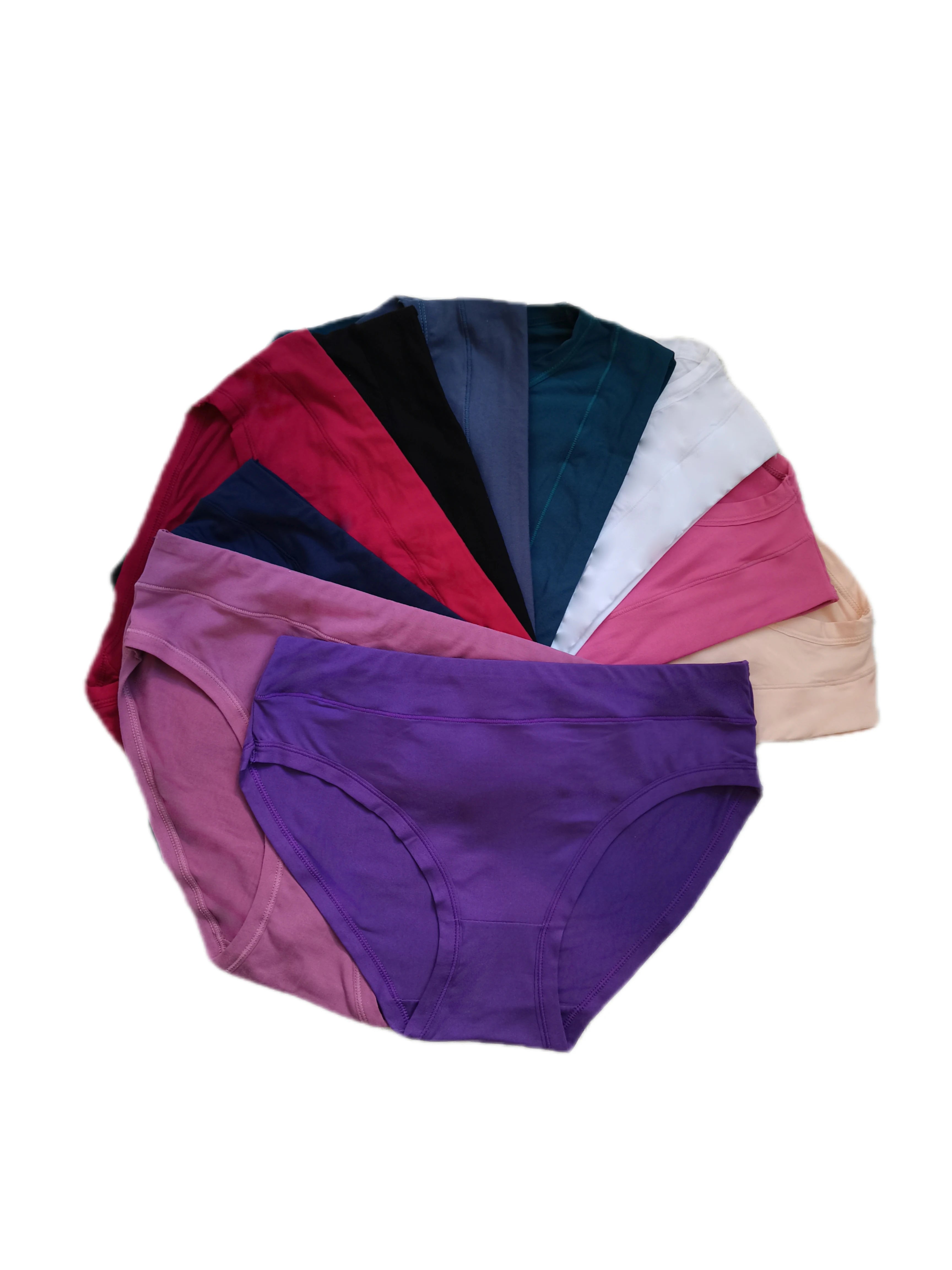 Women's Underwear Apparel: Plus Sized, High Cut, Breathable, Bamboo Underwear Briefs / Rungear
