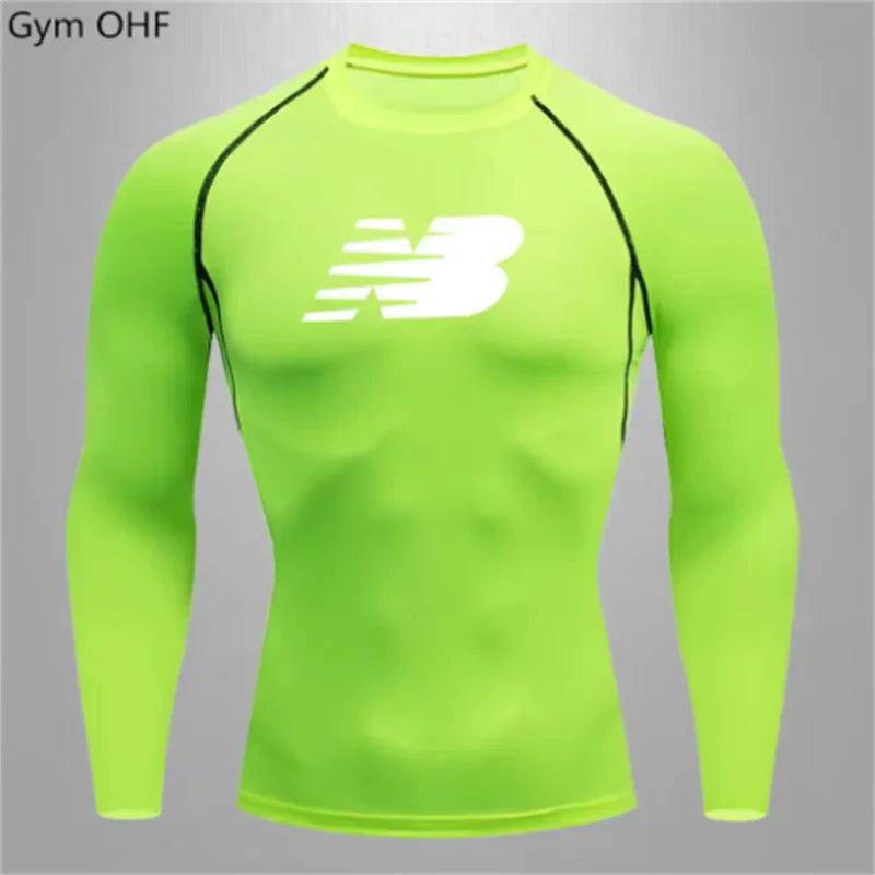 Men's Comfortable Breathable Quick Dry Slim Fit T Shirt for Outdoor Sports