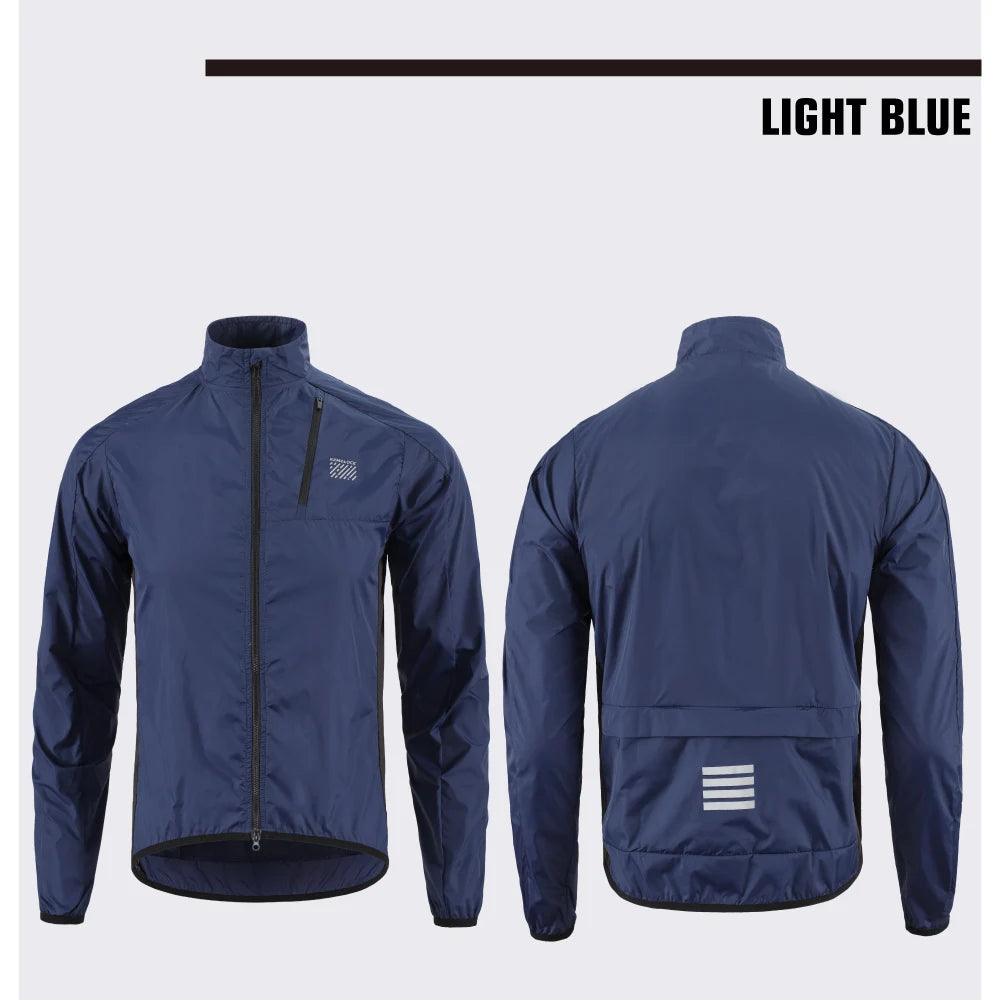 Men's Winter Apparel: KEMALOCE Windproof, Ultra Lightweight, Long Sleeved Windbreaker Jacket 2025 / Rungear