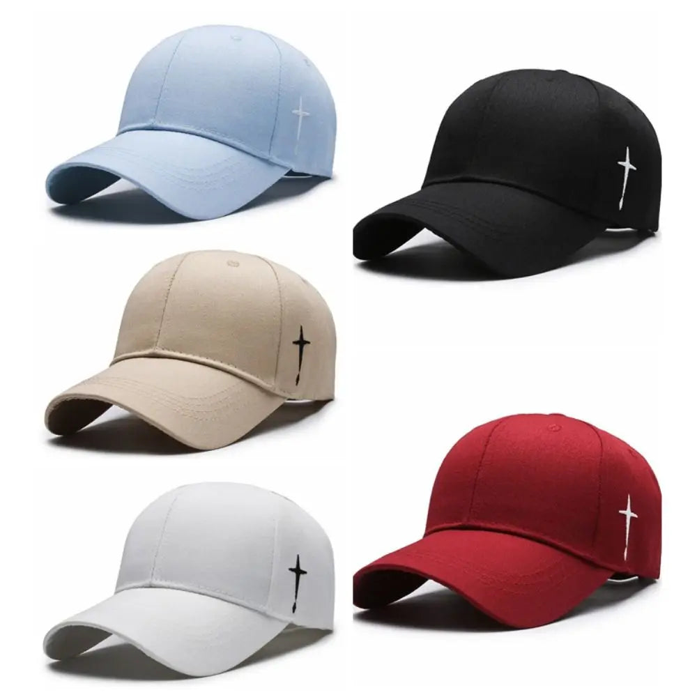Outdoor Sports Adjustable Solid Colour Snapback Baseball Caps for Men and Women