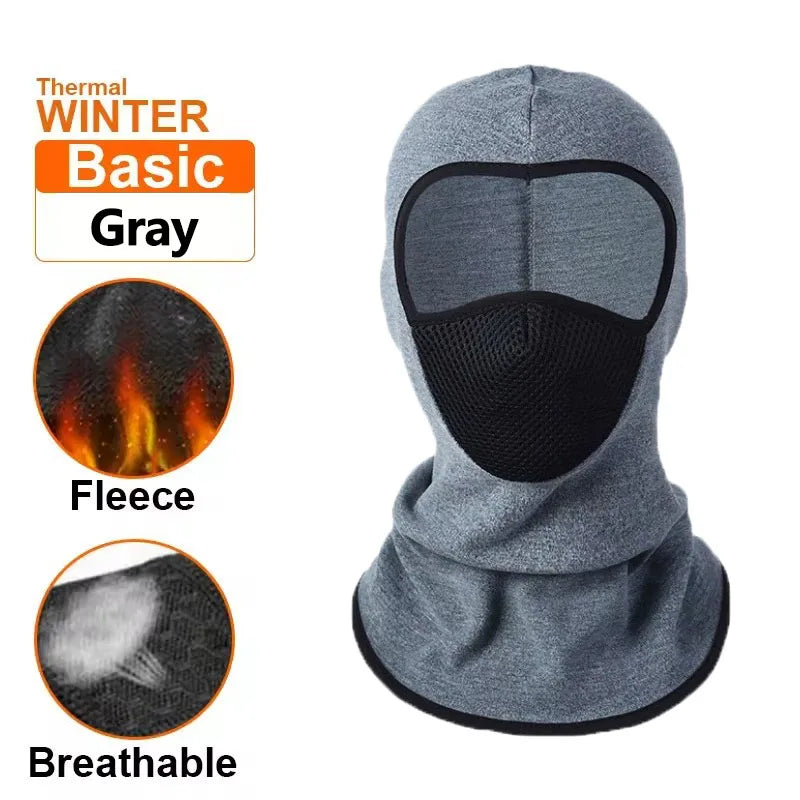 Running and Trail Accessories: Thermal, Warm Full Face Balaclava Mask For Outdoor Sports / Rungear