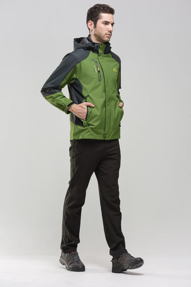 Men's Running And Trail Gear Apparel: Thermal, Waterproof, Windproof, Hooded Jacket and Pants Sets / Rungear