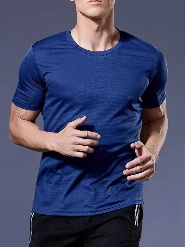 Men's Jersey Sportswear Running Quick Dry Compression Sport T-Shirt Sportswear