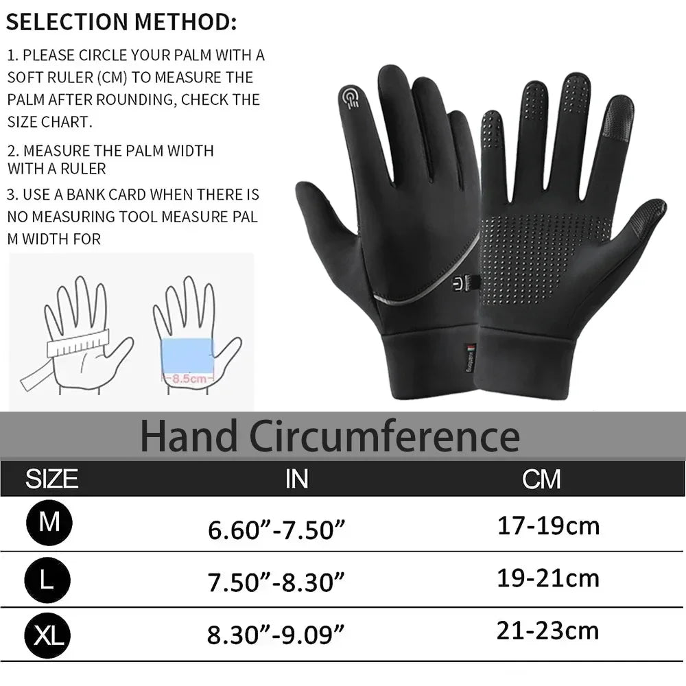 Lightweight Water Resistant Gloves for Men Women