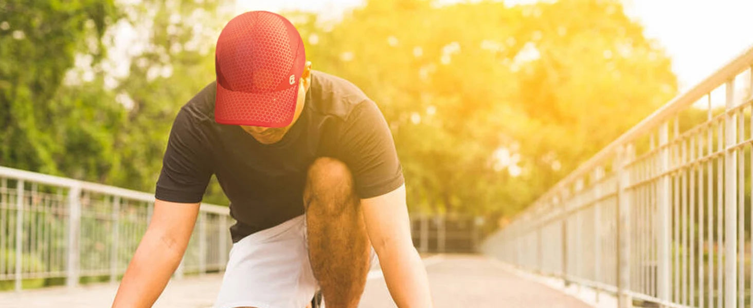 Summer Hat Gear: Unisex, Lightweight, Breathable, Quick Dry, Running Cap with Soft Brim / Rungear