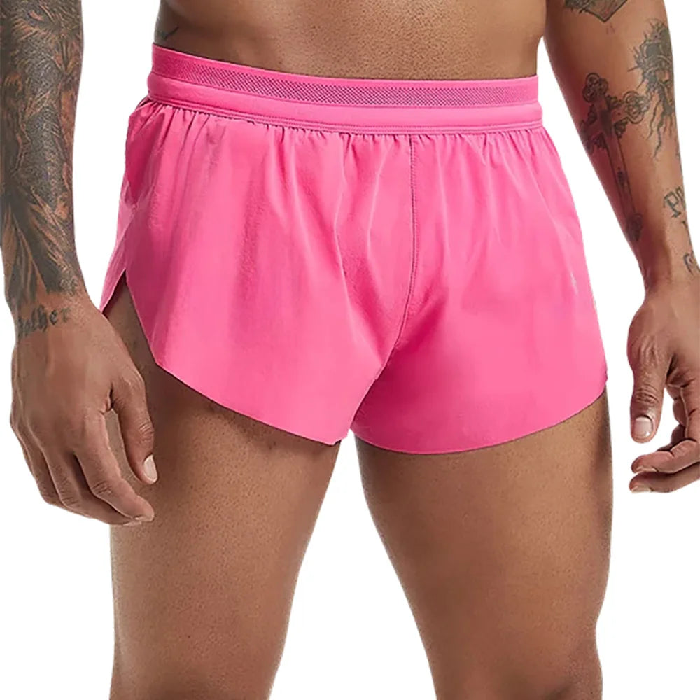 Men's Running Shorts Apparel: Marathon Fitness, Quick-Dry Training  Sports Shorts / Rungear