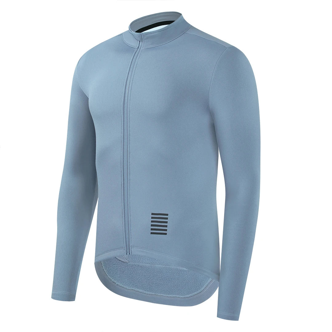 Winter Men's Apparel: YKYWBIKE Warm Long Sleeved, Thermal Fleece Lined Jacket For Winter And Autumn / Rungear