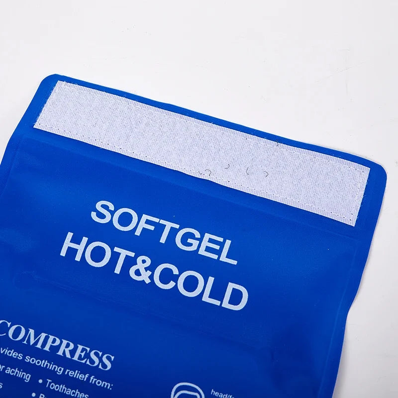Recovery Gear Accessories: 1PC Reusable Hot/Cold Gel Pack for First Aid, Sports Muscle Pain, Cooling Mat Gel Therapy / Rungear