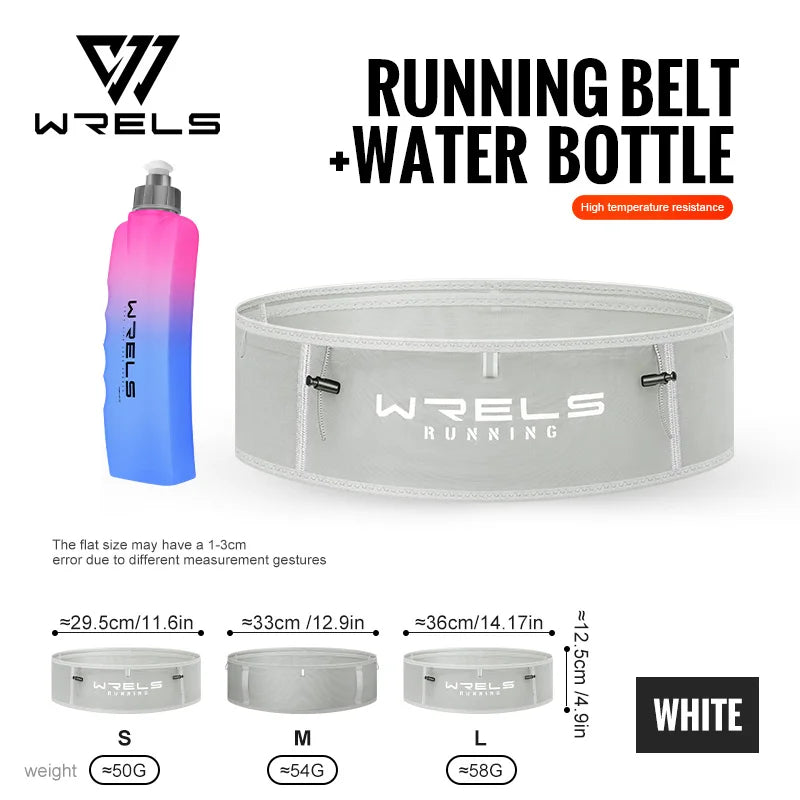 Running Belt Gear: WRELS, Multi-Functional, Large Capacity, Breathable, Invisible Running Waist Bag / Rungear