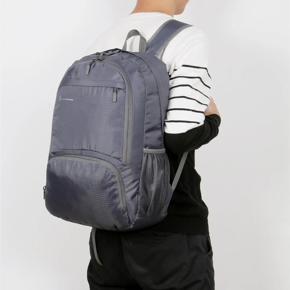 Lightweight Trail Accessories: Unisex, Waterproof, Packable Backpack For Travel, Hiking, Cycling / Rungear