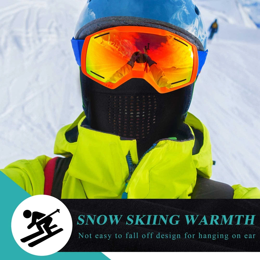Winter Hat Accessories: Unisex, Cold Weather, Windproof, Bandana Face Cover Mask for Sports Cycling Snowboard Hiking / Rungear