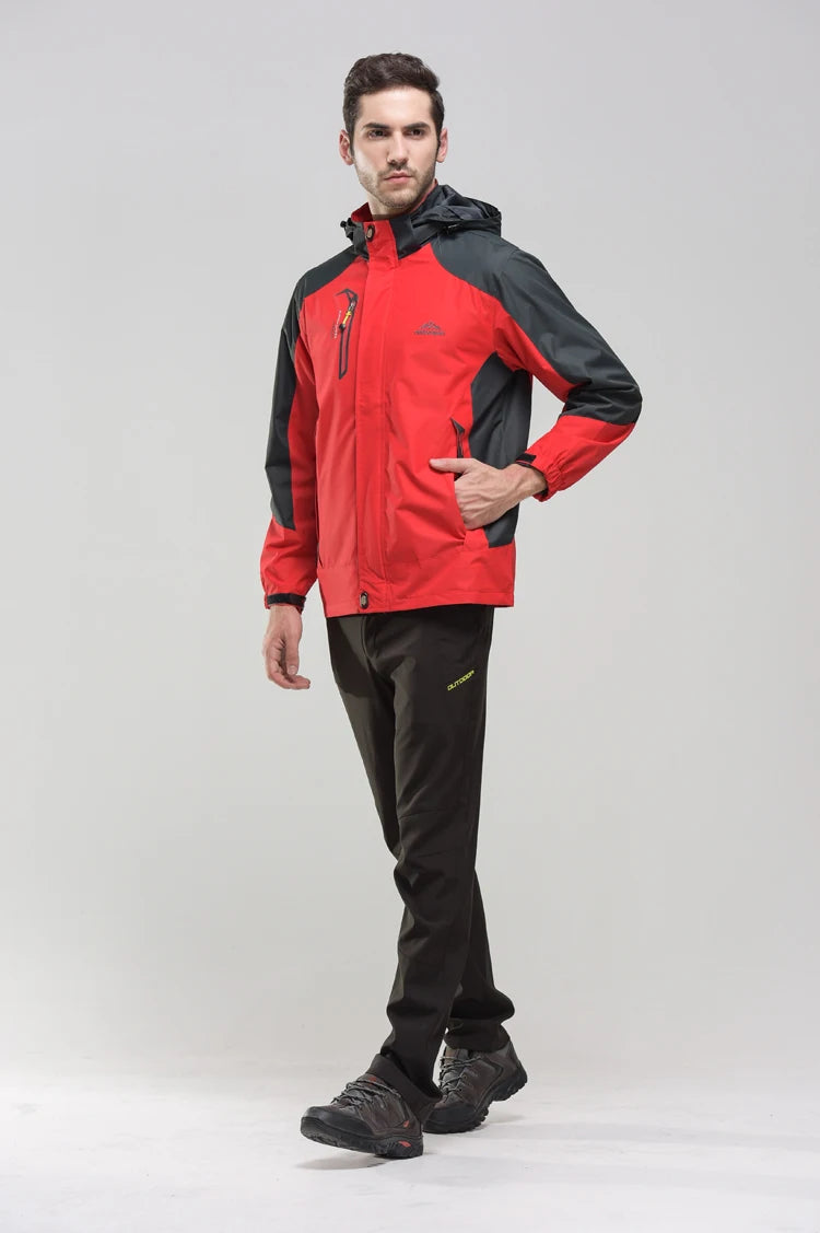 Men's Running And Trail Gear Apparel: Thermal, Waterproof, Windproof, Hooded Jacket and Pants Sets / Rungear