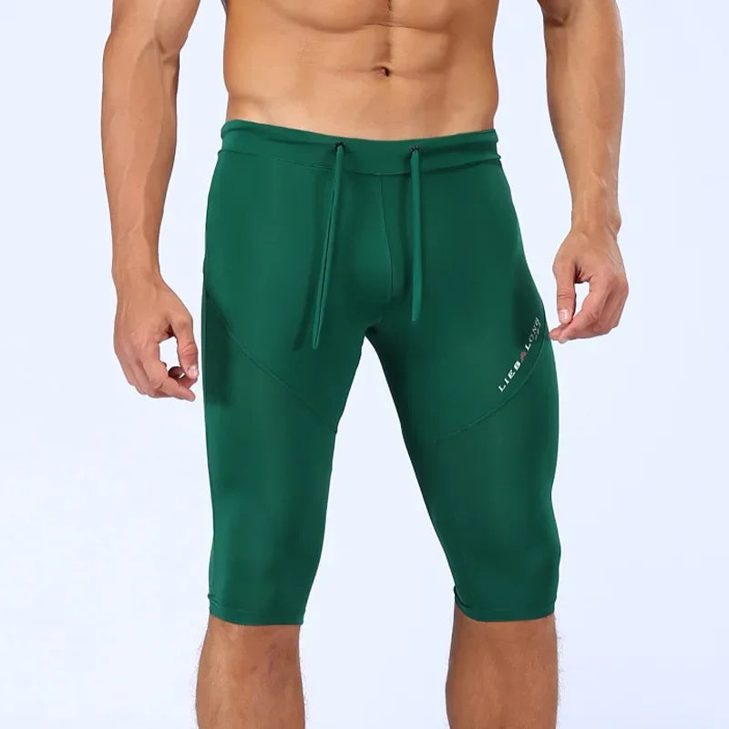 Men's Quick Drying Apparel:  Long, Breathable, Elastic, Sweat Absorbing Sports Underwear for Running, Hiking, Outdoor Sports / Rungear