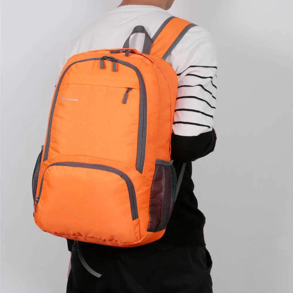 Lightweight Trail Accessories: Unisex, Waterproof, Packable Backpack For Travel, Hiking, Cycling / Rungear