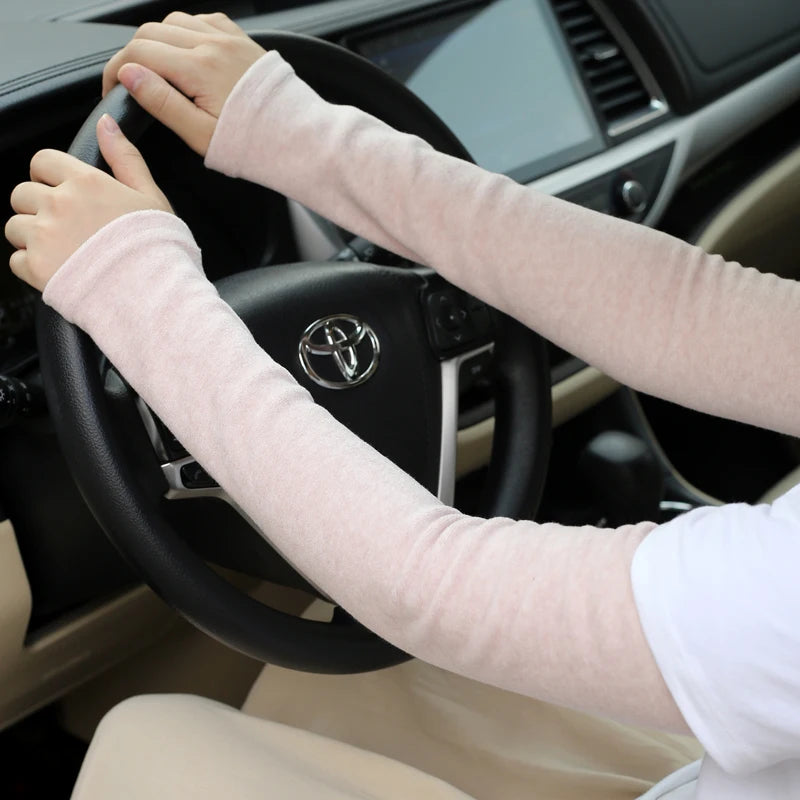 Winter Running Accessories: Unisex, Fingerless Thickened Elbow Guard Winter Arm Sleeves / Rungear