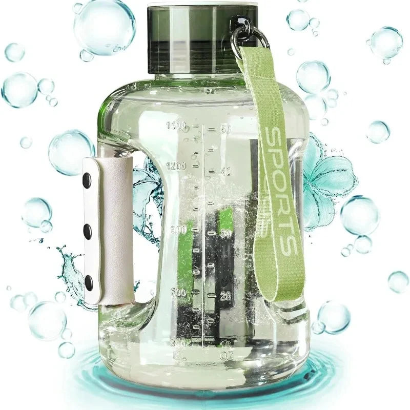 Hydration Gear Accessories: 1.5L Hydrogen Rich Portable Sports Water Bottle, Rich Molecular Hydrogen Water Generator / Rungear