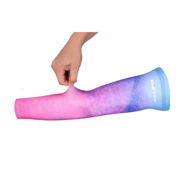 Run Gear Accessories: 1PR Breathable, Quick Dry, UV Protection, Elbow Pad Fitness Armguards, Sports Arm Warmers / Rungear