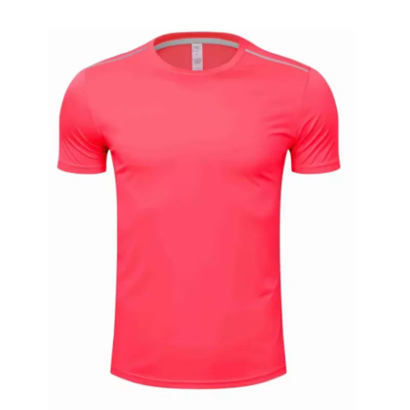 Men's Moisture-Wicking Apparel: Quick-Dry, Lightweight Short Sleeve Moisture Wicking Round Neck T-Shirt / Rungear