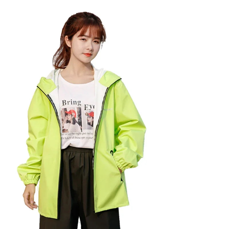 Running Jackets Apparel: (M-3XL) Unisex, Waterproof Jacket And Pants Set / Rungear