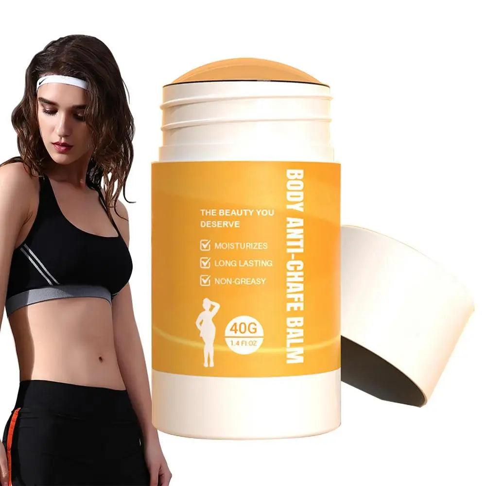 Anti Chafing Anti Friction Balm Stick 40g Sweat Prevention For Rubbing Skin Irritations