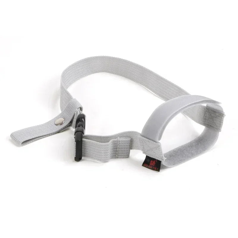 Running Dog Gear: Anti-Bite, Anti-Bark, Soft Nylon, Breathable Dog Muzzle With Adjustable Straps For Small Dogs / Rungear