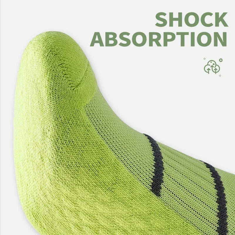 Moisture-Wicking Sock Gear: Unisex, Breathable, Anti-Slip, No-Sweat, Cotton Athletic Running Socks / Rungear