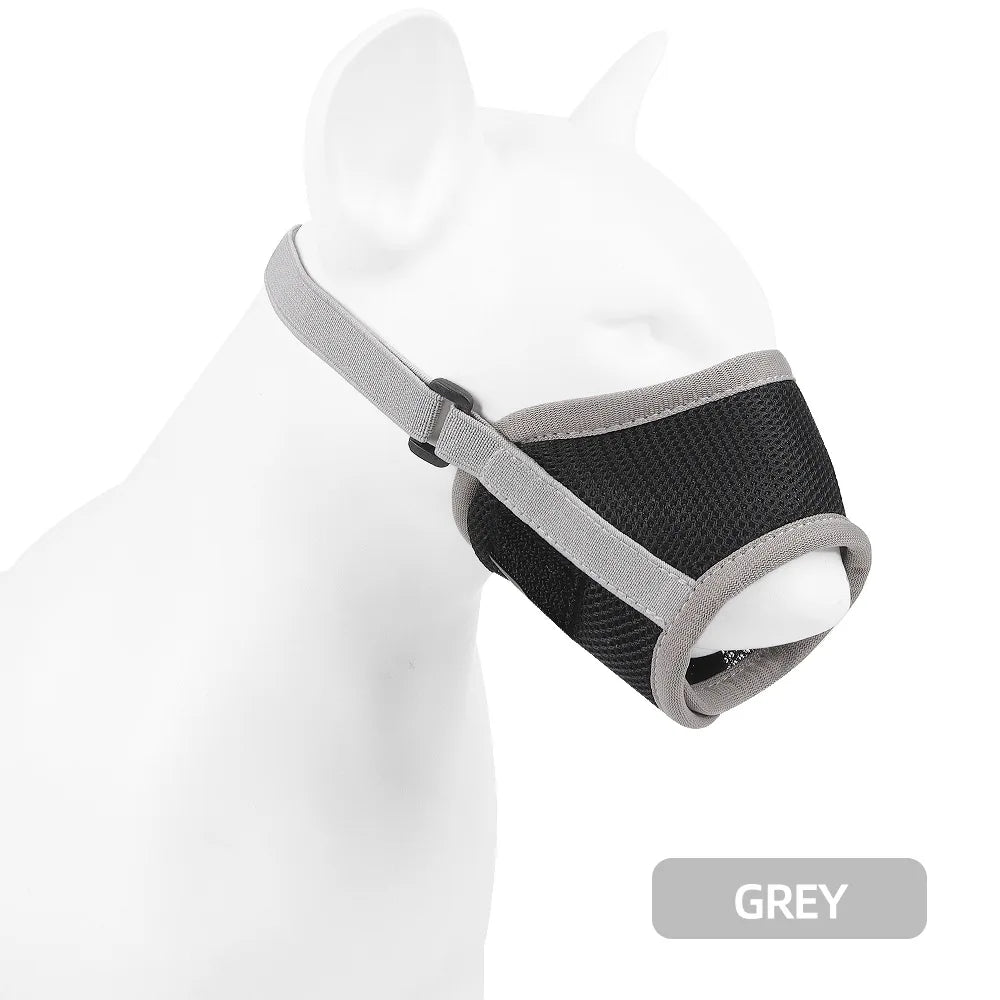 Outdoor Dog Accessories: Mesh, Breathable, Soft Nylon, Dog Muzzle Anti Biting, Barking, Chewing For Small Medium Large Dogs / Rungear