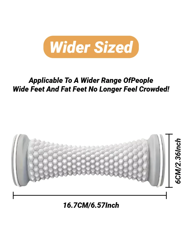 Ergonomic Foot Leg Plantar Fascia Home Fitness Pressure Board Deep Muscle Relaxation Roller Massager